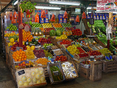 A Fine Display of Fruit and Vegetables