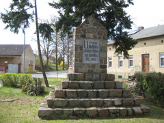 Denkmal 1.Weltkrieg - Klausdorf