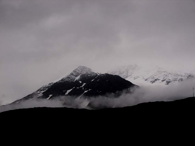 Just south of Thomson Pass