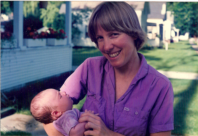 Jacquie and Gabe, May 1986