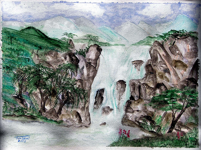 夢の滝 (yumenotaki) Waterfall of dreams