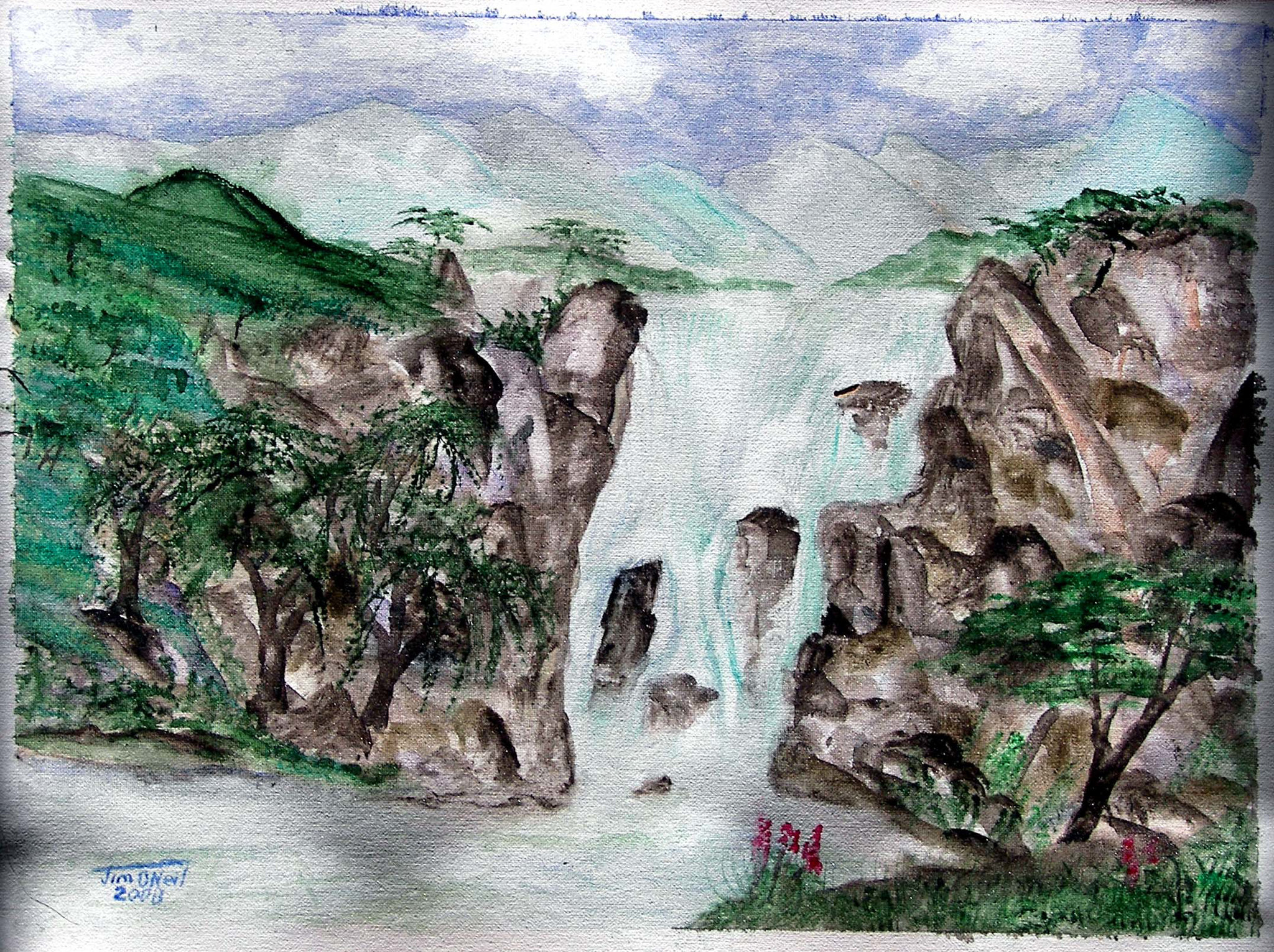 夢の滝 (yumenotaki) Waterfall of dreams