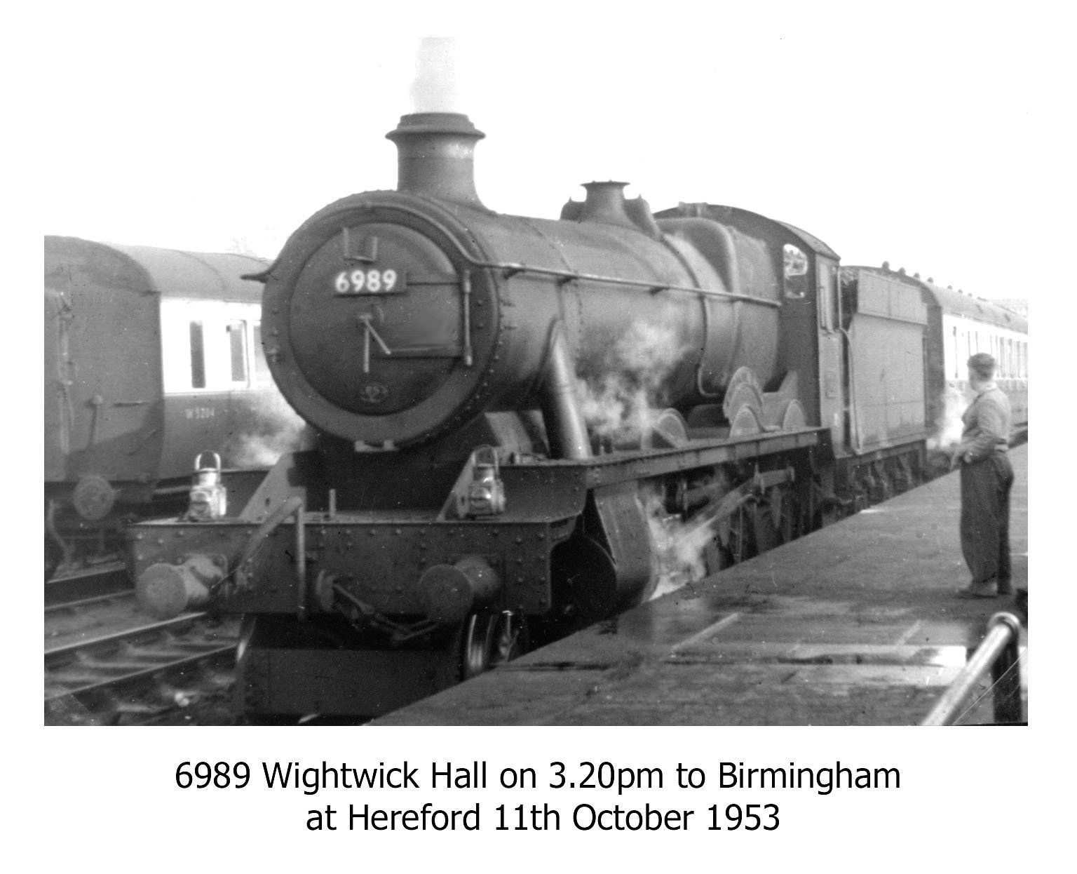 6989 Wightwick Hall Hereford 11 10 1953 photo by John Sutters