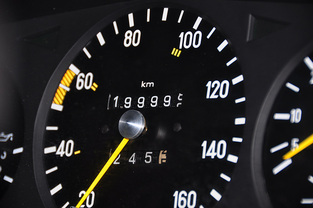 199,998 kilometers on my Mercedes