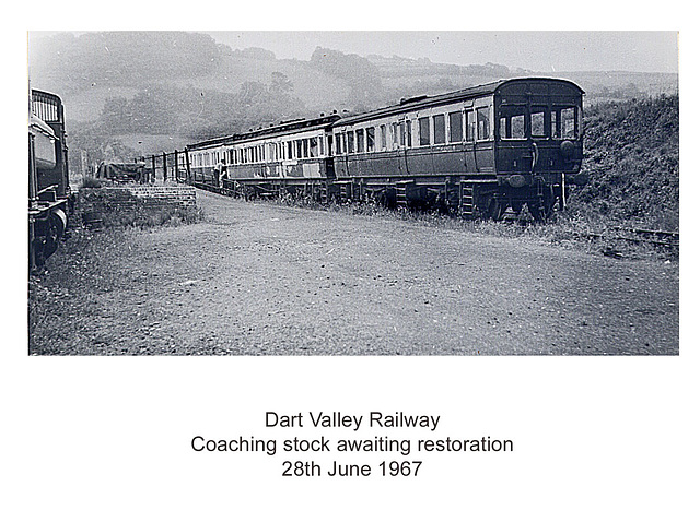 Coaching stock awaiting restoration 28 6 67