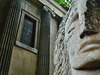 archangel head, new st.pancras churchyard, woburn place, london