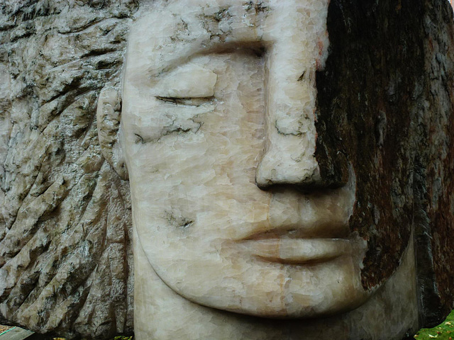 archangel head, new st.pancras churchyard, woburn place, london