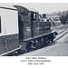 Former Great Western Railway 2-6-2T 4555 at Buckfastleigh 28.6.67