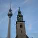Belin - Fernsehturm vs. Marienkirche