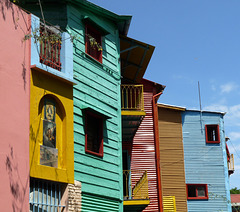 Colourful Houses in La Boca