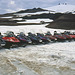 Transport for Tourists on the Glacier