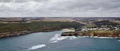 flying over Port Campbell National Park