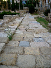 Roman Street with Pavement
