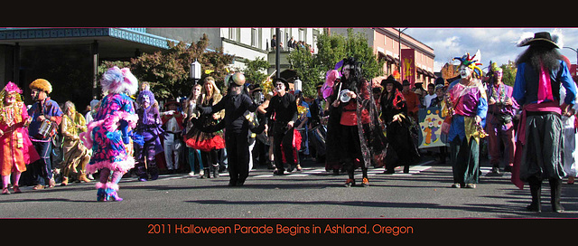 Ashland Halloween Parade Begins!