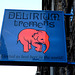 'Delirium Tremens' Pub Sign
