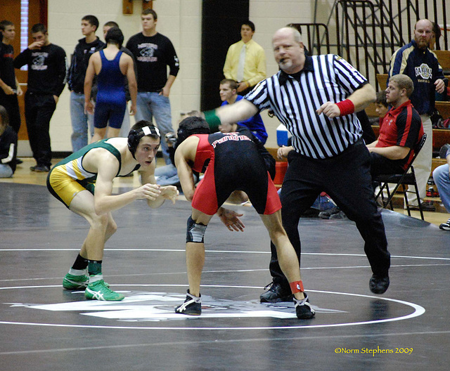 Logan's first match