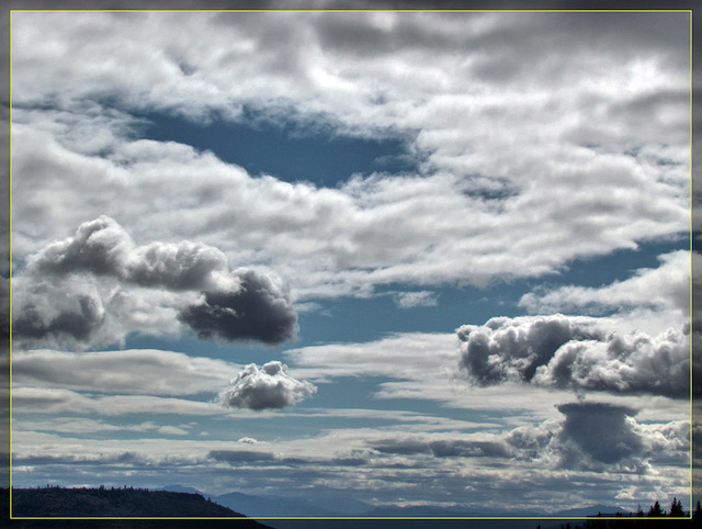 Lovely Clouds in the Sky