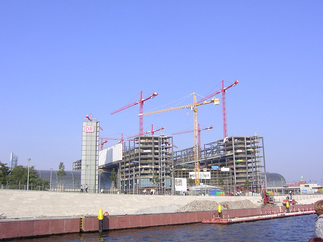 Berlin - Baustelle Hauptbahnhof (2005)