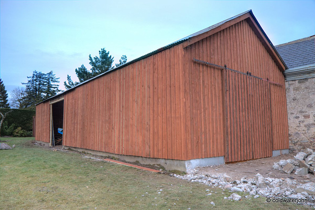 Barn Renovation - Progress today!