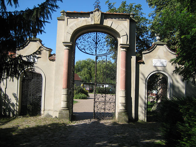 Eingangsportal Schloss Blankensee