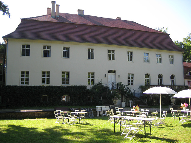 Schloss Blankensee - Parkseite