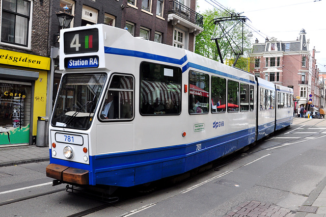 Tram in Amsterdam