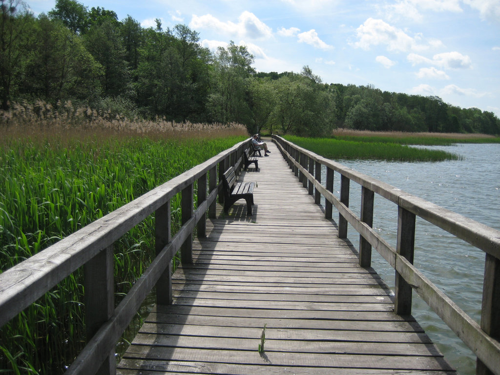 Bohlensteg am Blankensee