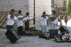 Street Musicians in Alcudia