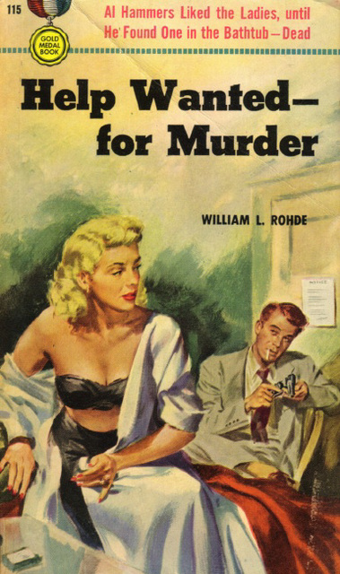 William L. Rohde - Help Wanted- for Murder