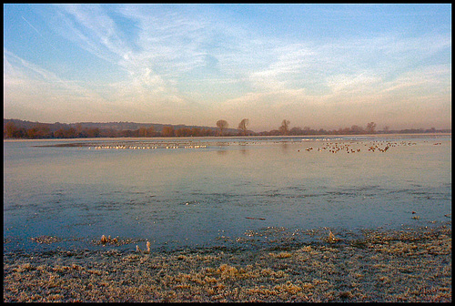 cold morning sky