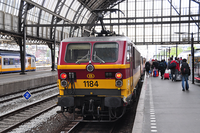 Amsterdam-Brussels Express at Amsterdam Amsterdam-Brussels Express at Amsterdam