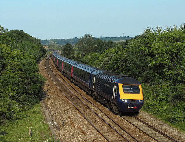 Westbound at Coalpit Heath