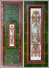 Tiles in the doorway