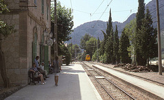 Bunola Station on the Soller to Palma Railway