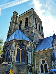 st nicholas church, guildford, surrey