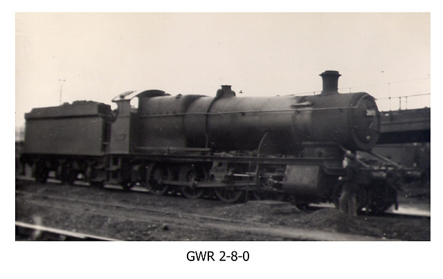 GWR 2-8-0 - unidentified number and location