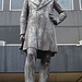 robert stephenson statue, euston station, london