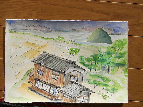 Seto Inland Sea as seen from Hojo