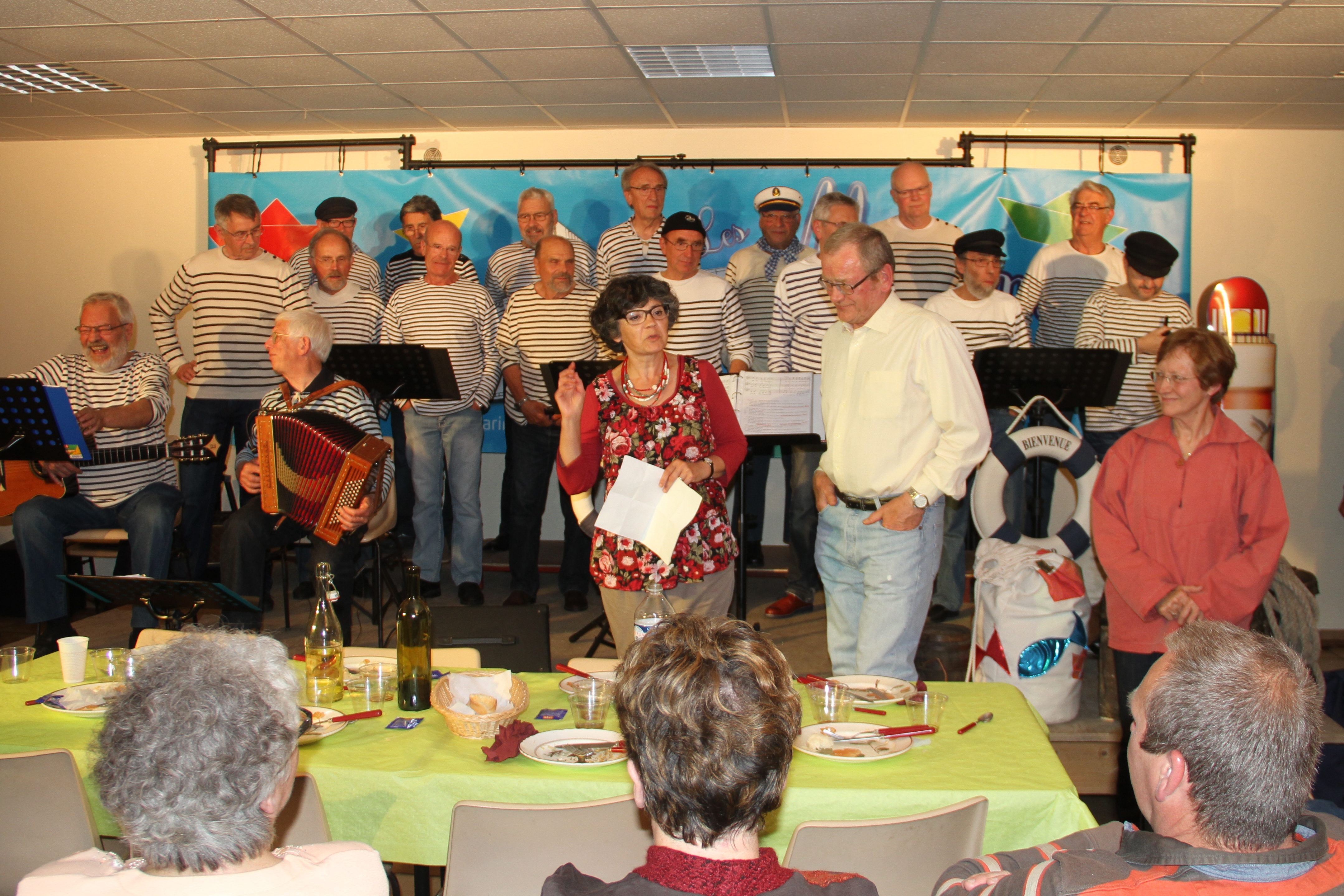 Repas-concert  choucroute de la mer - 10/05/2014