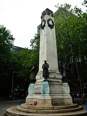 euston station war memorial, london