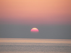 Sun set over the Seto Inland Sea