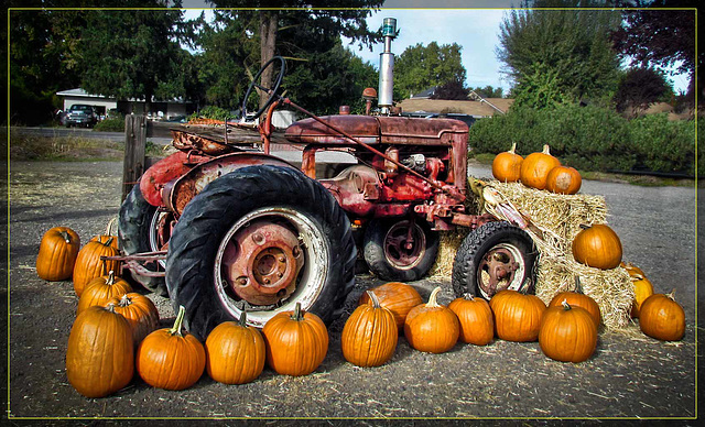 Harvest Tractor