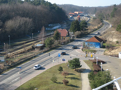 Blick vom Aussichtsturm der Ostseetherme Ahlbeck