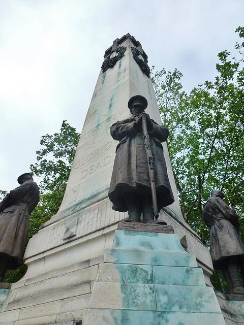 euston station war memorial, london