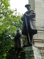 euston station war memorial, london