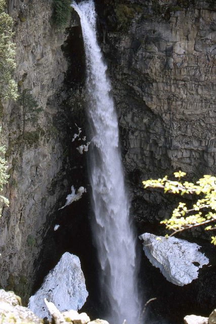 Waterfall in the Rockies