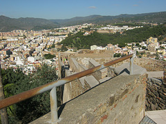 View from Castillo del Gibralfaro