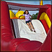 Girl on Dragon Slide