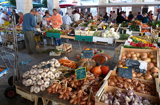 Souillac- Market Day