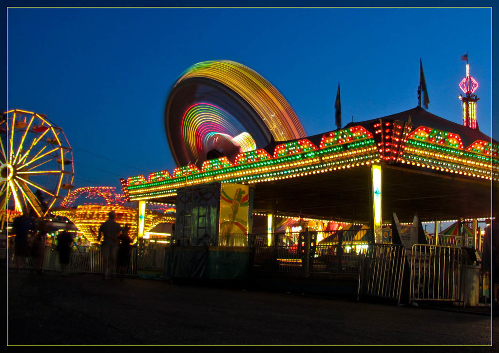 Carnival as the Night Darkens